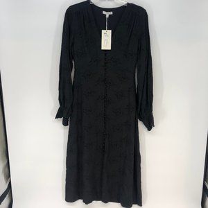 Joie NWT Classic Black Midi Dress Small